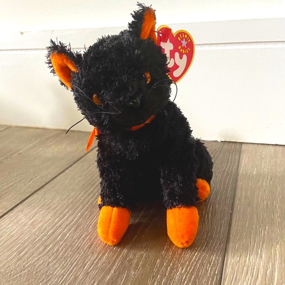 2000 Ty Beanie Baby "FRAIDY" - Retired - Halloween - RARE - Picture 1 of 10